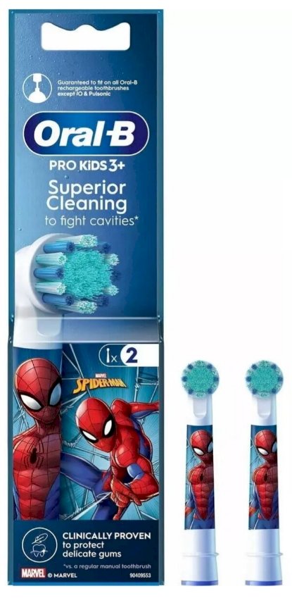 Braun EB10-2 Spiderman Elektriskās Zobu Birstes