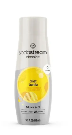 SodaStream Tonic Syrup 440ml, No Sugar