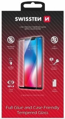 Swissten Full Face Tempered Glass for Apple iPhone 16e / iPhone 17e