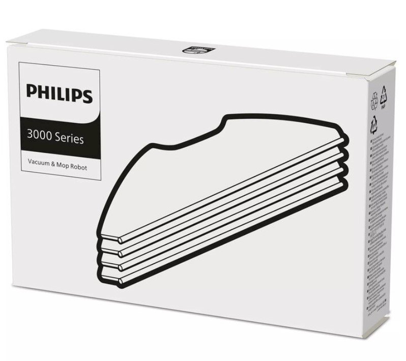 PHILIPS HomeRun XV1430/00 mop pads for HomeRun 3000 robots