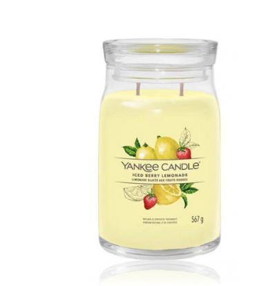 Yankee Candle Signature Iced Berry Lemonade Scented Candle 567 g