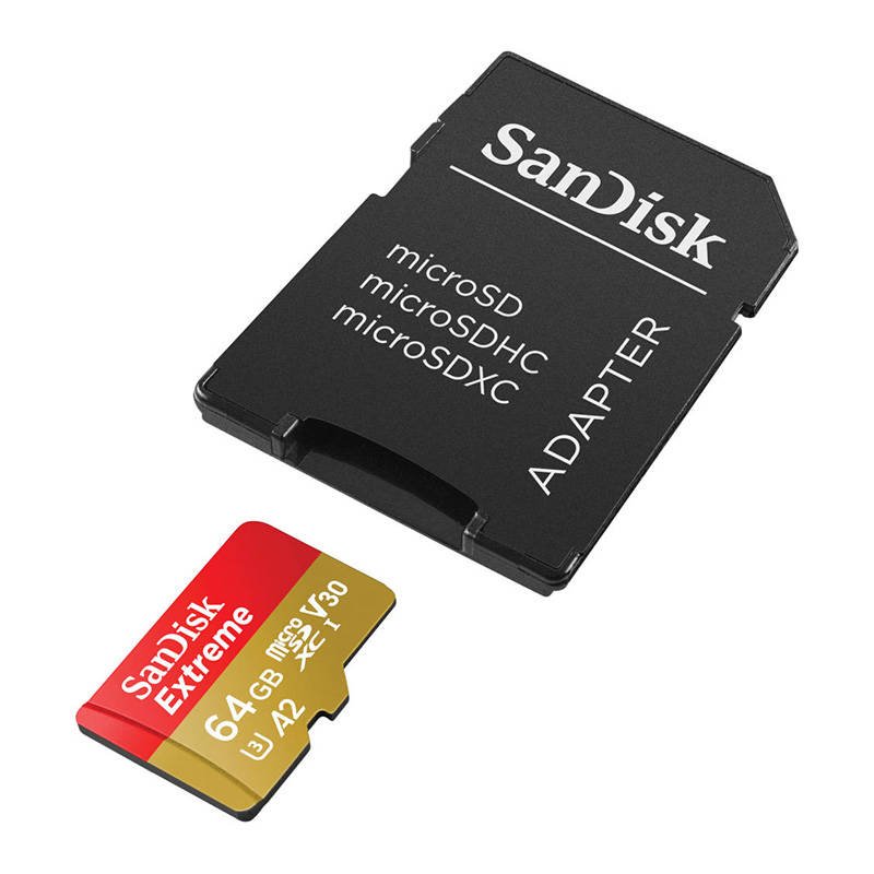 SANDISK Extreme Memory card microSD +
