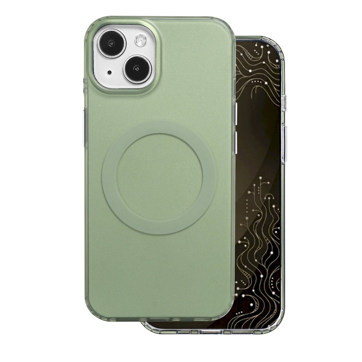 Mocco Mistiq Mag Back Case for Apple iPhone 13 / 14