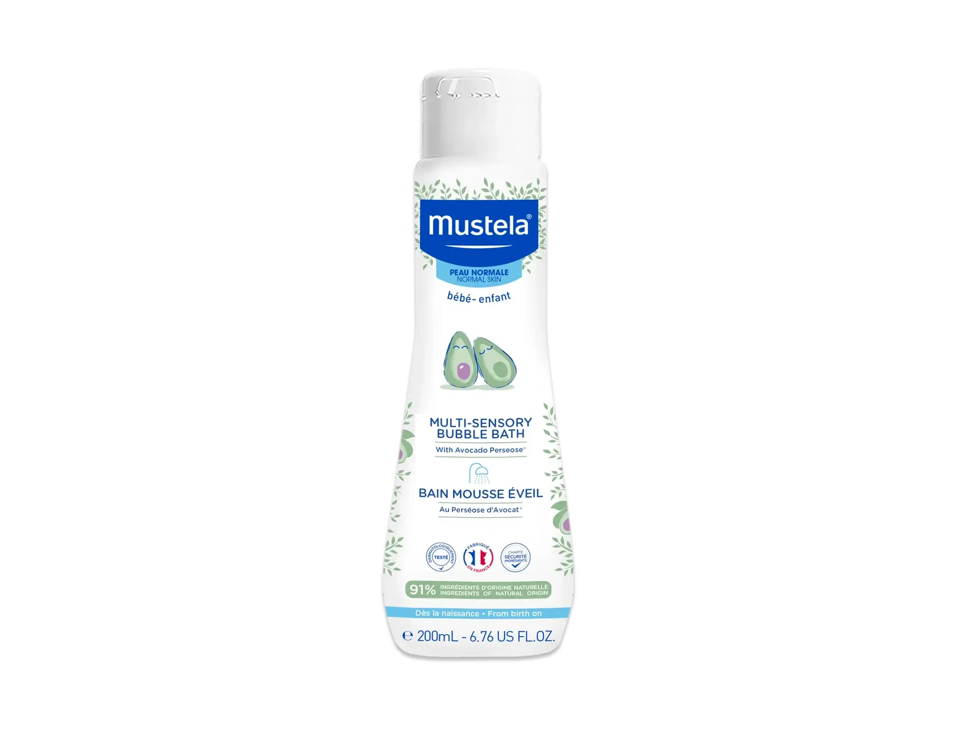 Mustela Bébé Multi-Sensory Bubble Bath 200 ml