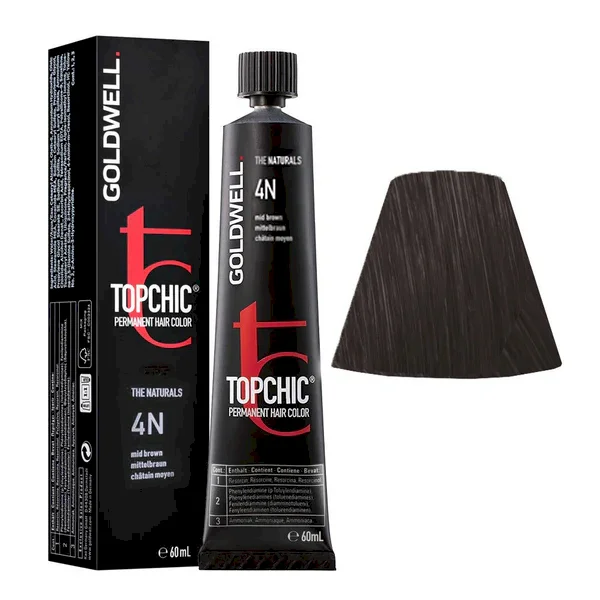 GOLDWELL Topchic Hair Color 4N 60 ml