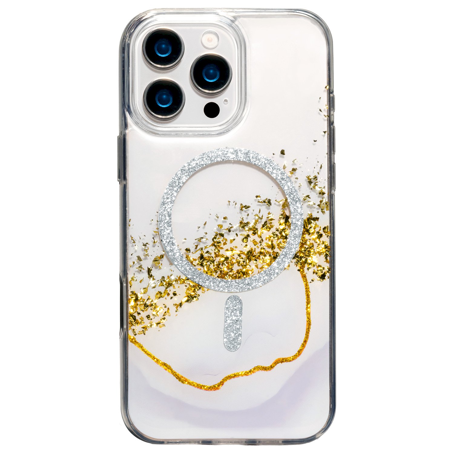 Mocco Epoxy Mag Back Case for Apple iPhone 13 / 14