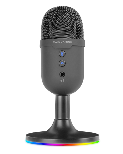 Mars Gaming MMICCX High Definition ENC Desktop Cardioid Microphone USB / ARGB