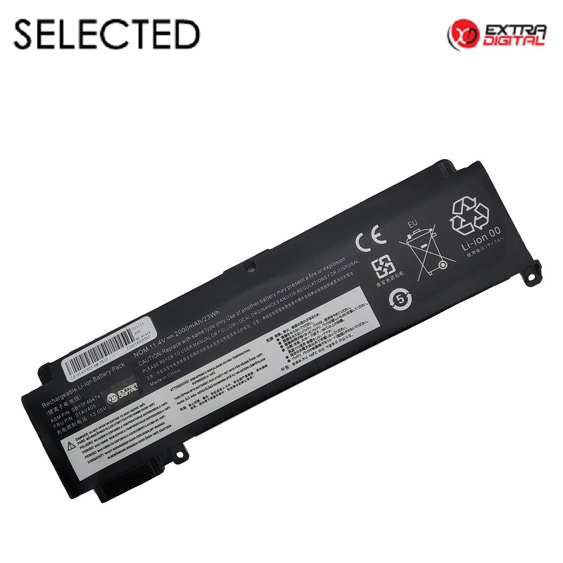ExtraDigital 01AV405 Battery for Lenovo Laptop 2000mAh