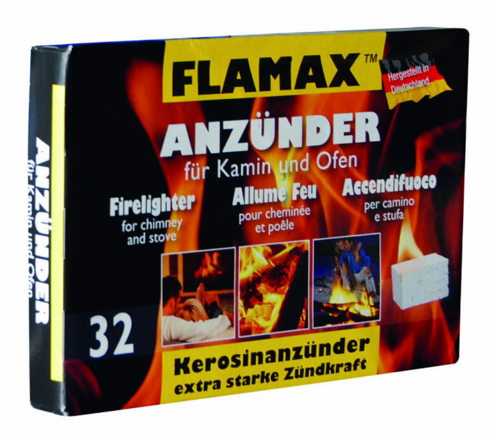 Flamax 1318101 Paraffin ignition cubes 32pcs