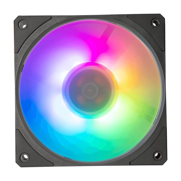COOLER MASTER Mobius 120P ARGB 2400 RPM Computer Case Fan 120mm Black