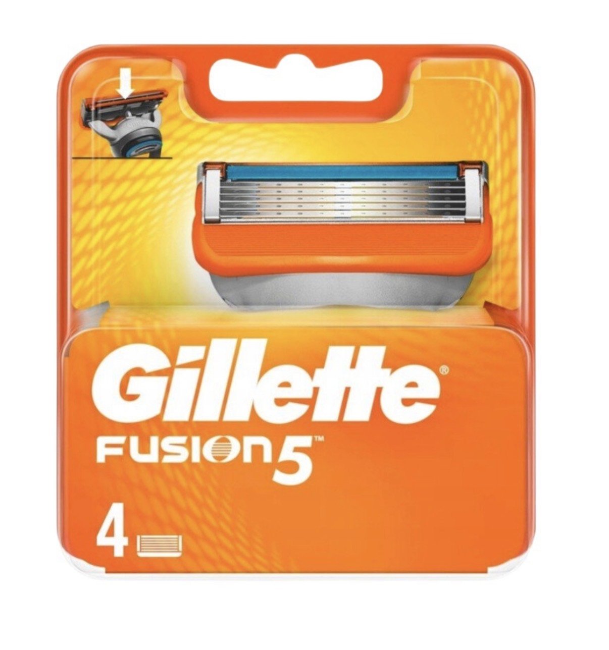 Gillette Fusion5 Replacement Razor Blades, 4-Pack