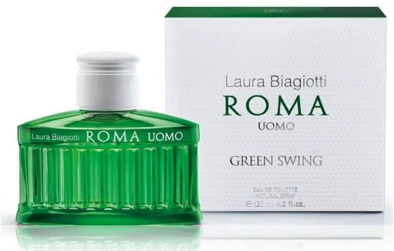 Laura Biagiotti Roma Uomo Green Swing Perfume EDT 125 ml