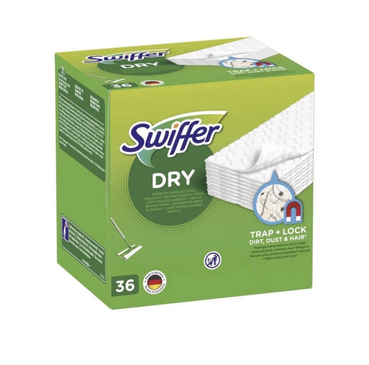 Swiffer Dry Floor Cloths Refills, 36 Count
