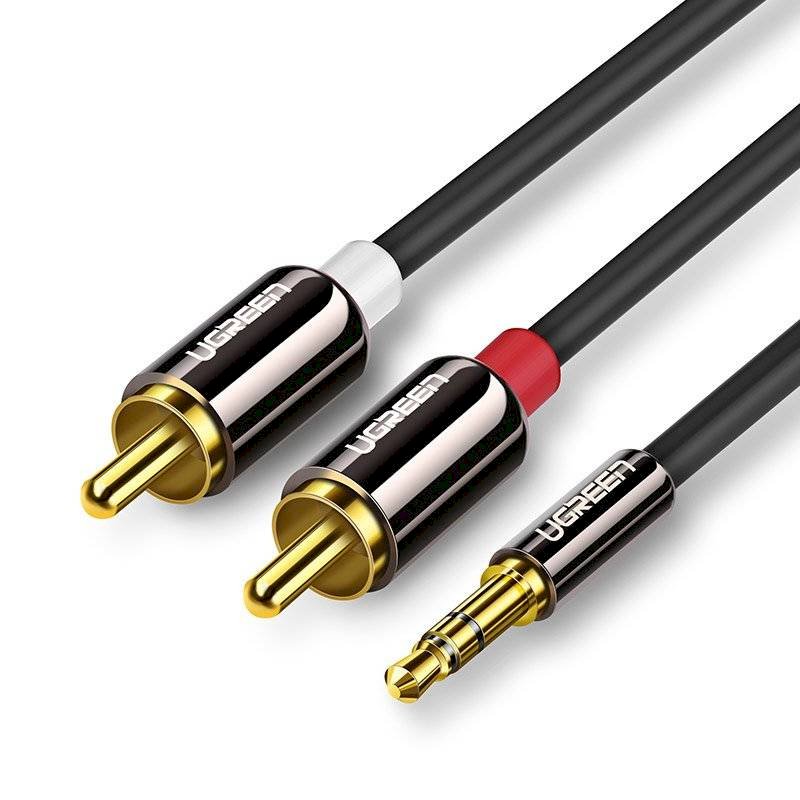 UGREEN AV116 Audio cable 3.5 mm to 2x RCA, 5m