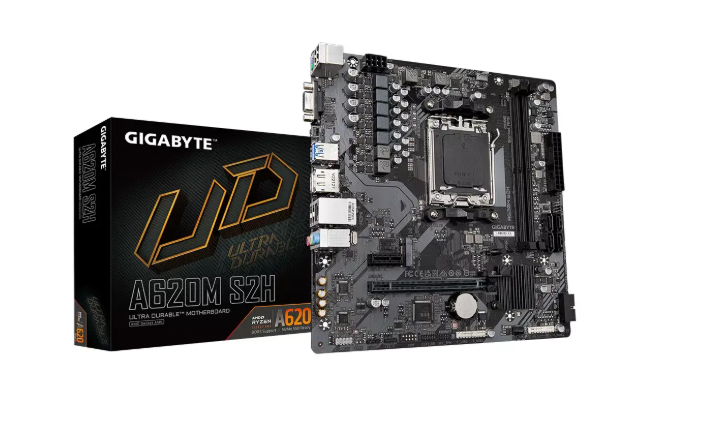 GIGABYTE A620M S2H Motherboard A620 / AM5 / Micro ATX