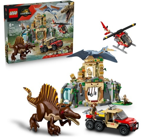 LEGO 76976 Jurassic World Spinosaurus &