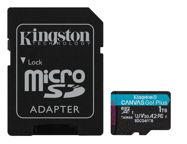Kingston Canvas Go Plus MicroSDXC Atmiņas