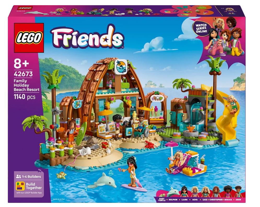 LEGO Friends 42673 Family Vacation Beach