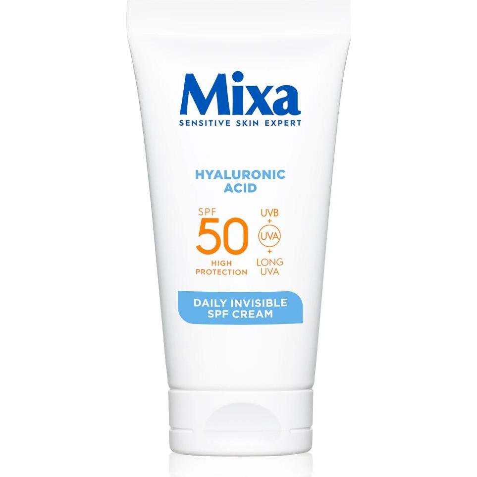 Mixa Moisturizing face cream SPF50 against