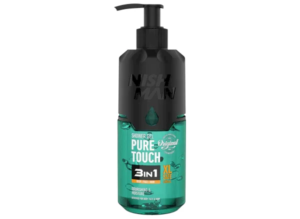 Nishman Pure Touch 3-in-1 Shower Gel 480 ml