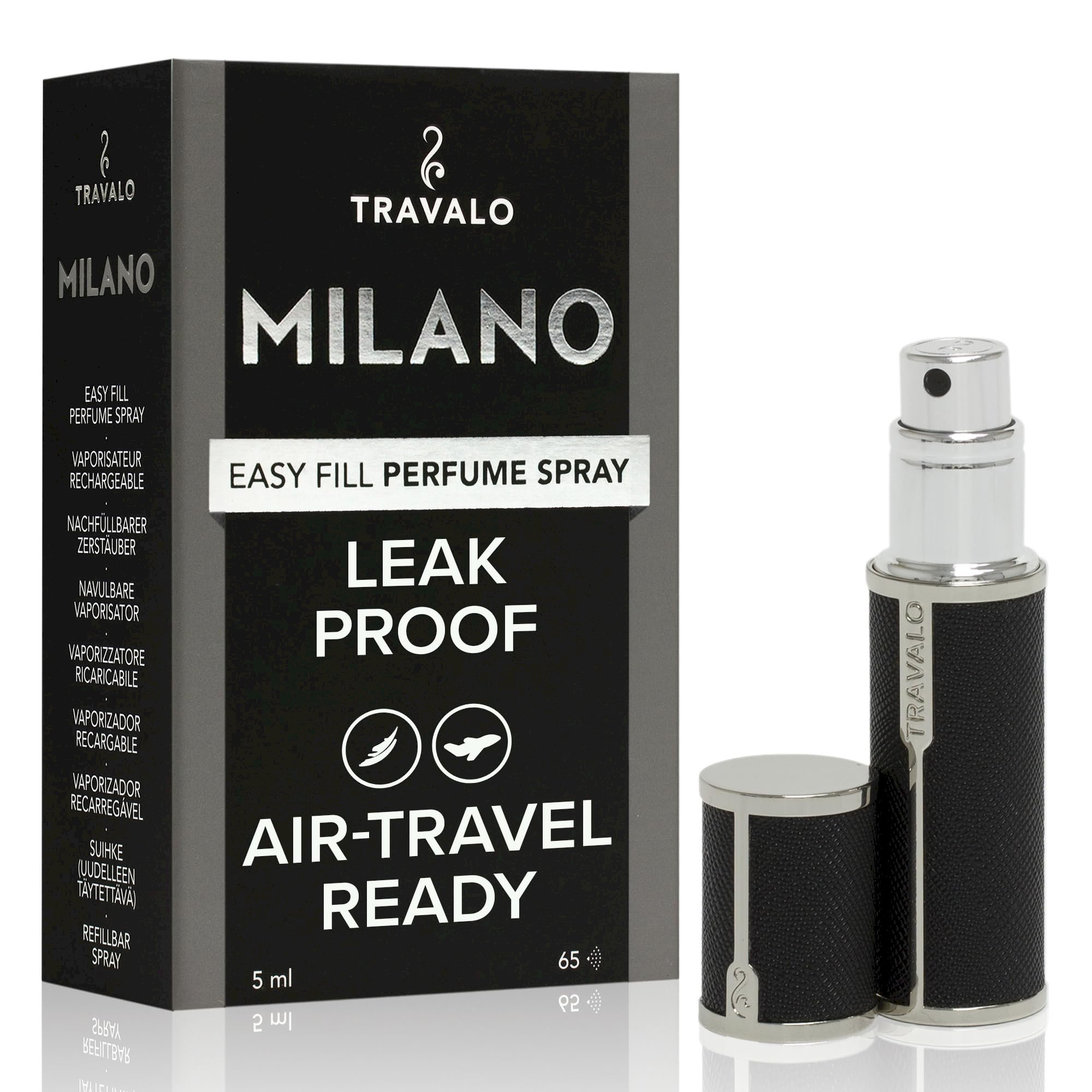 Travalo Perfume Pod Flora (black) (4897028695877)