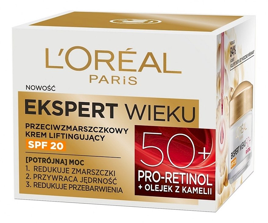 L`Oreal Expert Wrinkle-Reducing Cream for 50+