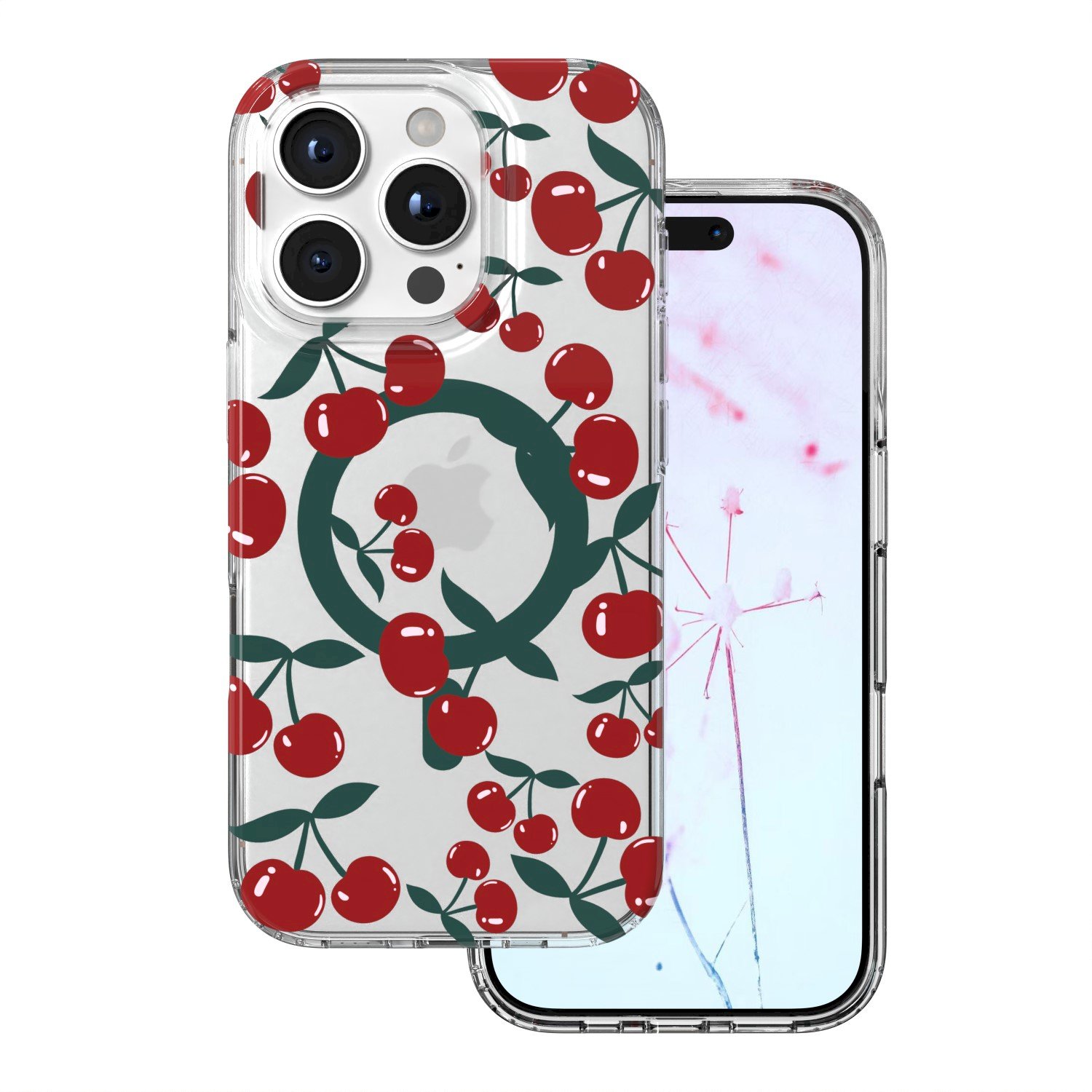 Mocco Cherry Mag Back Case for Apple iPhone 16 Pro Max