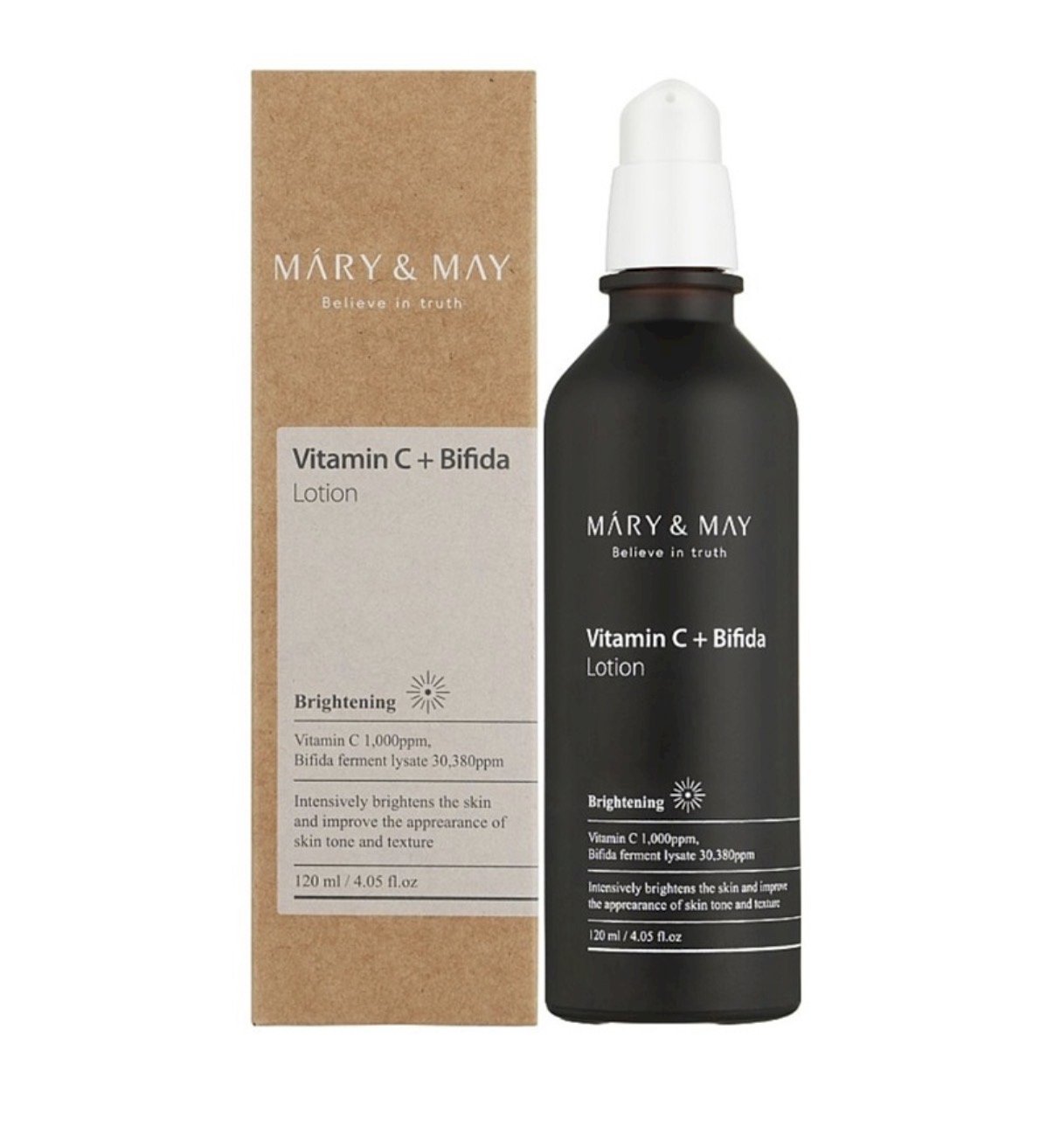 Mary AND May Vitamin C + Bifida Lotion 120ml