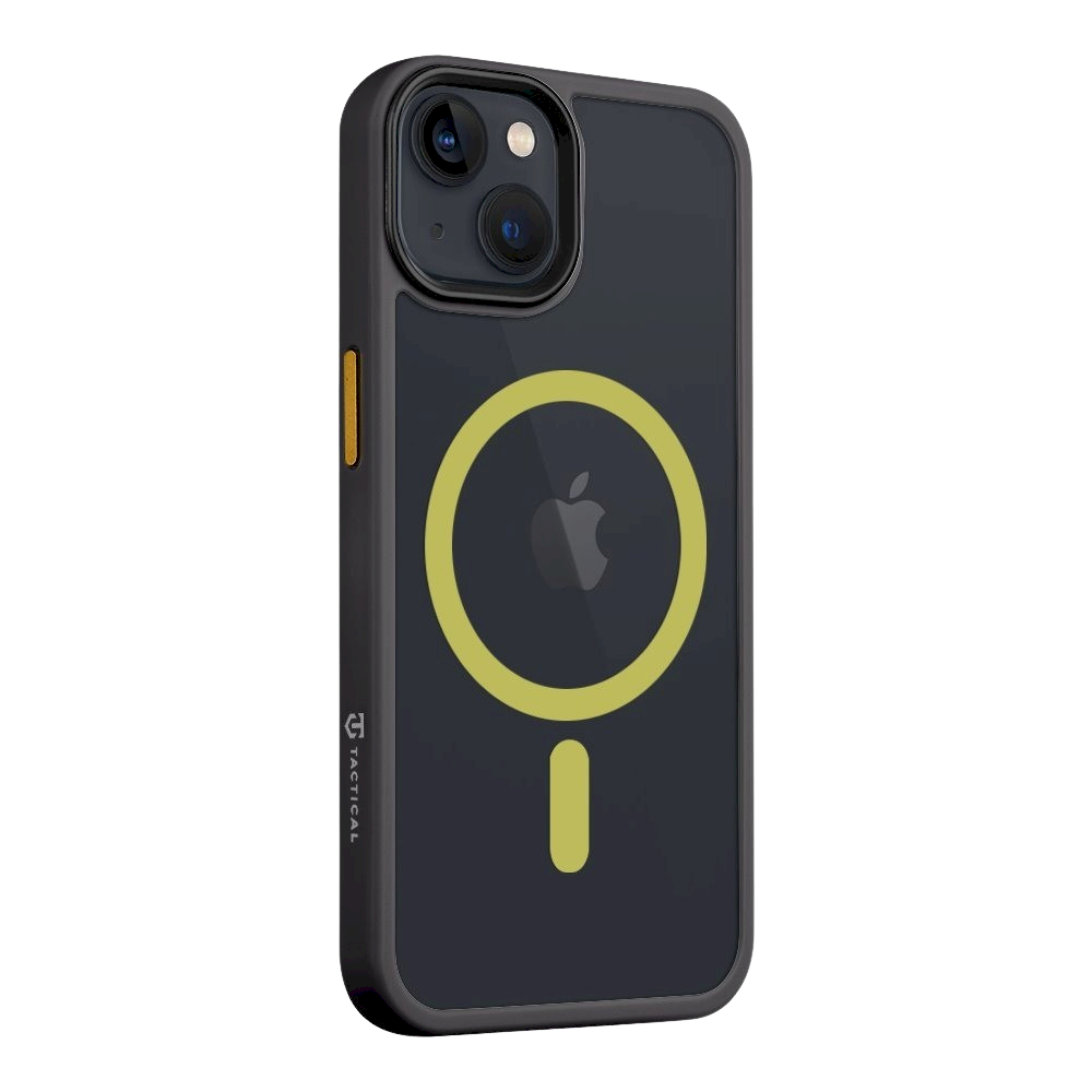 Tactical MagForce Hyperstealth 2.0 Cover for iPhone 13 / black/yellow