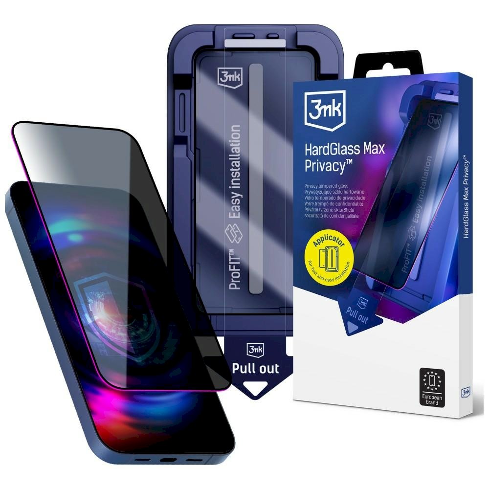 3MK HardGlass Max Privacy Tempered Glass