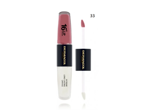 Dermacol 16H Lip Colour Extreme Long-Lasting Lipstick No. 33 8 ml
