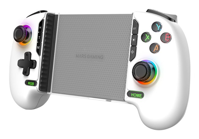 Mars Gaming MGPXPROW Gamepad Bluetooth/USB Analogue/Digital for Android, PC, PlayStation 4, Nintendo Switch 2 / white