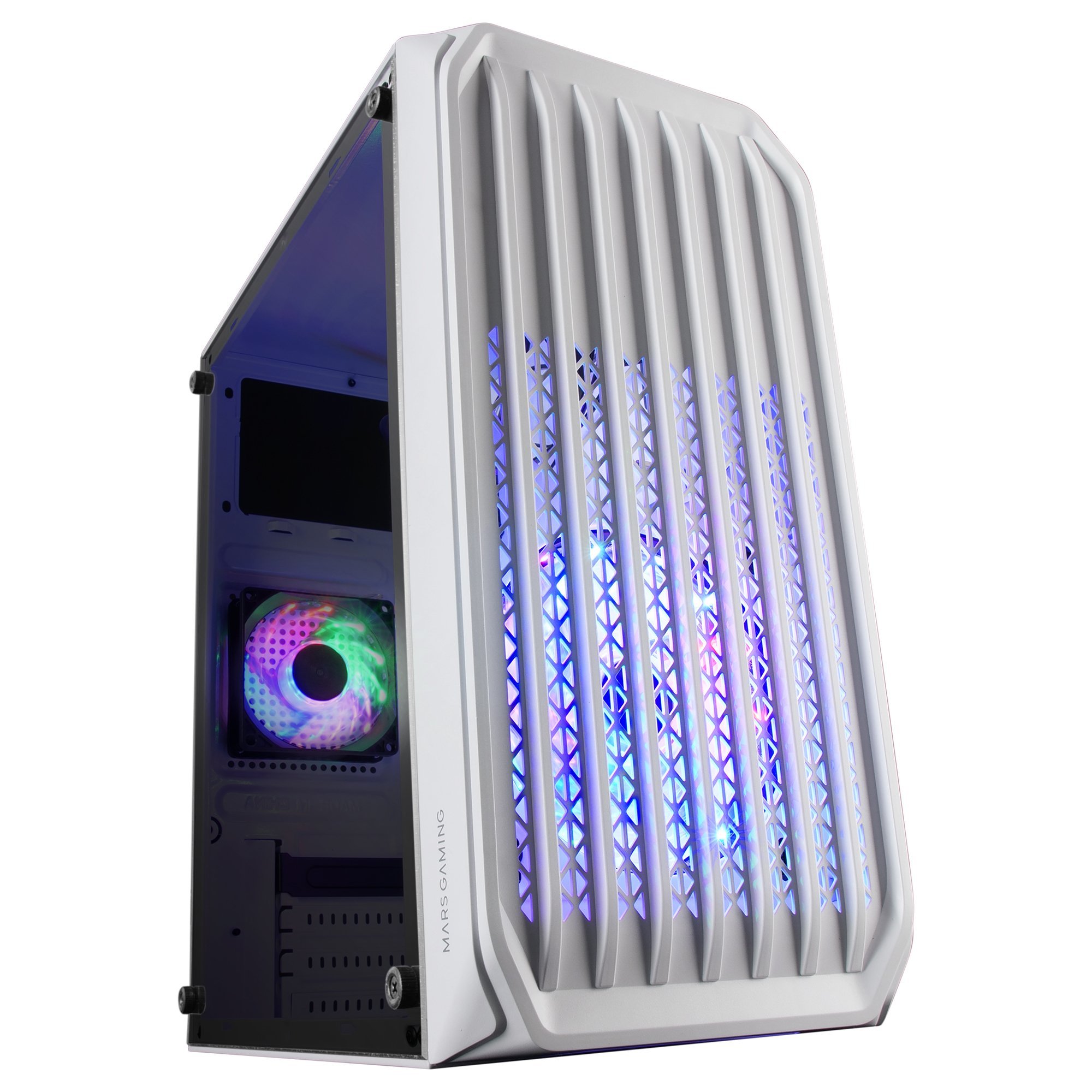 Mars Gaming MC-S2 PC Case mATX / FRGB / Window / MESH