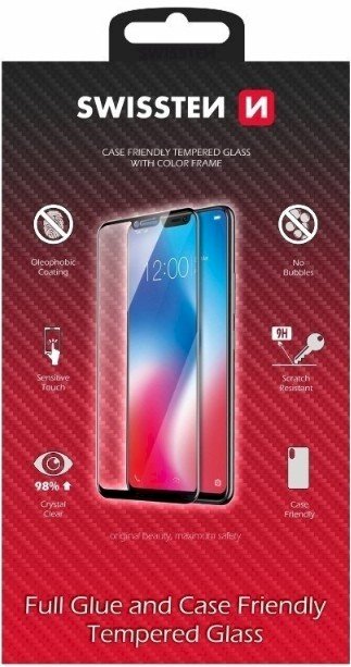 Swissten Full Face Color Frame Tempered Glass for Samsung Galaxy A37 5G