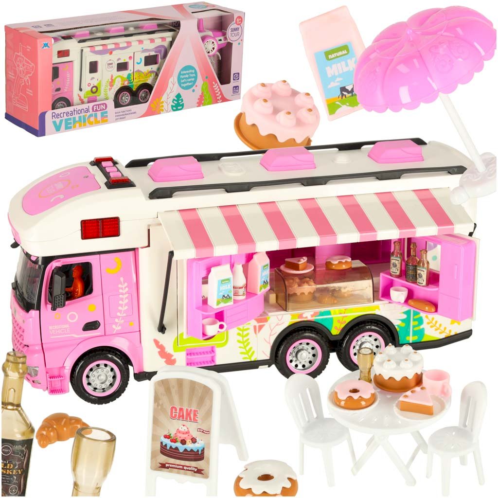 RoGer Remote-Controlled Pink Camper