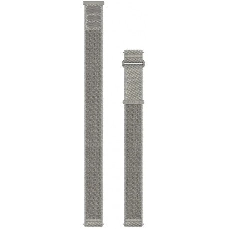 Garmin Quick Release ComfortFit Fabric Watch Strap, 18mm, light sand / french grey