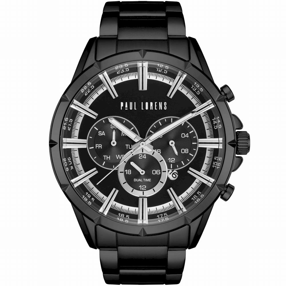 Paul Lorens Men's Watch PL13605B-1A5 / black