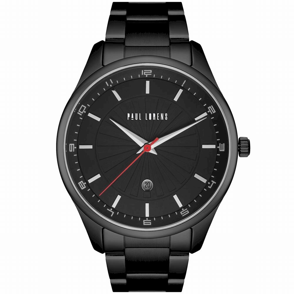 Paul Lorens Men's Watch PL12156B2-1A5 / black