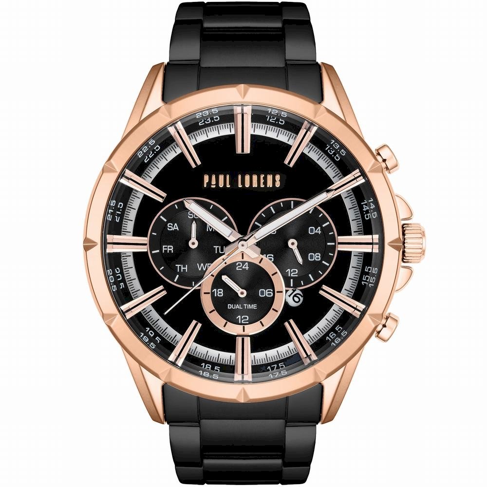 Paul Lorens Men's Watch PL13605B-1A4 / black