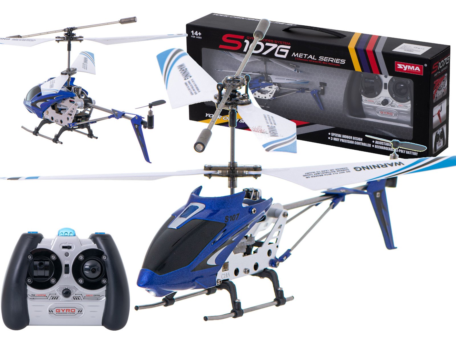 Syma S107G Remote-Control Toy Helicopter