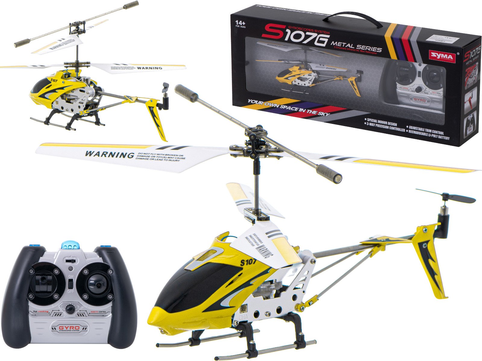 Syma S107G Remote Control Toy Helicopter