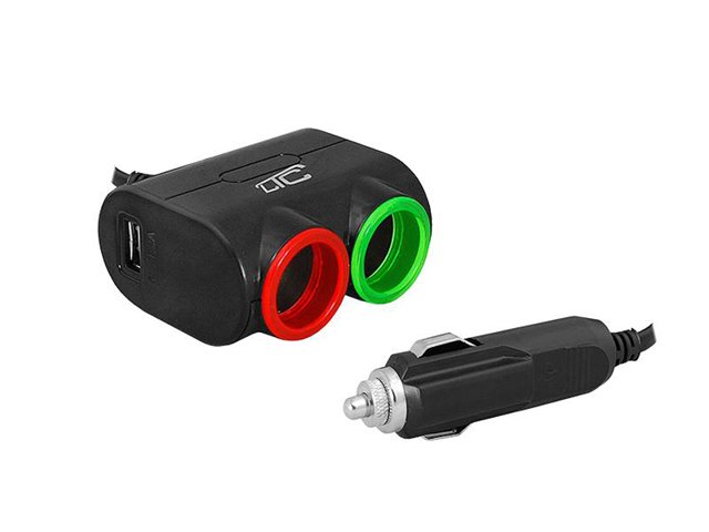 Lamex LTC LXAS10 Car Car Charger 2gn / USB 1.2A / 120W / 12-24V
