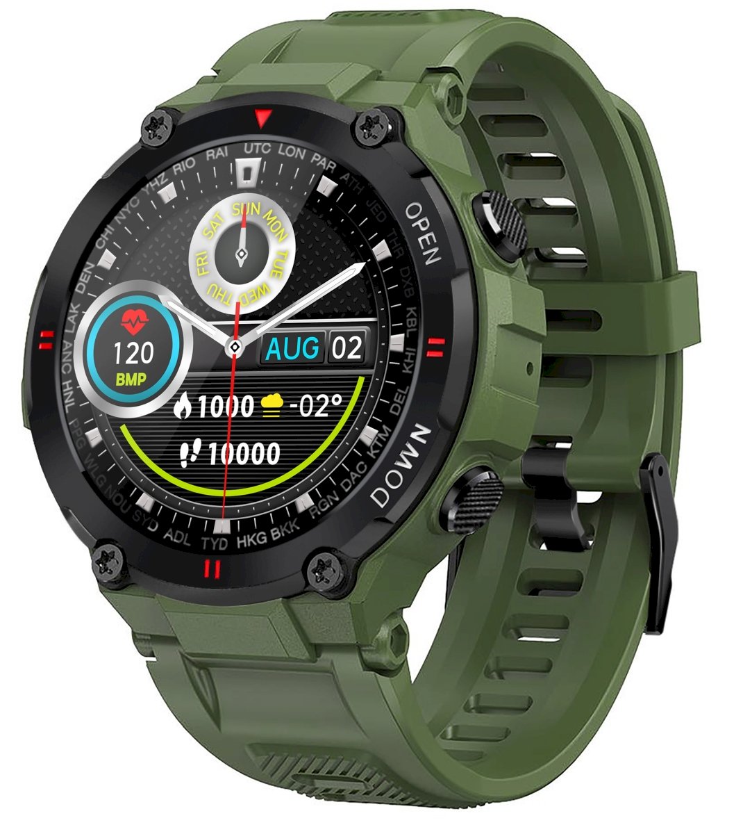 Giewont Smartwatch GW430-3 / green