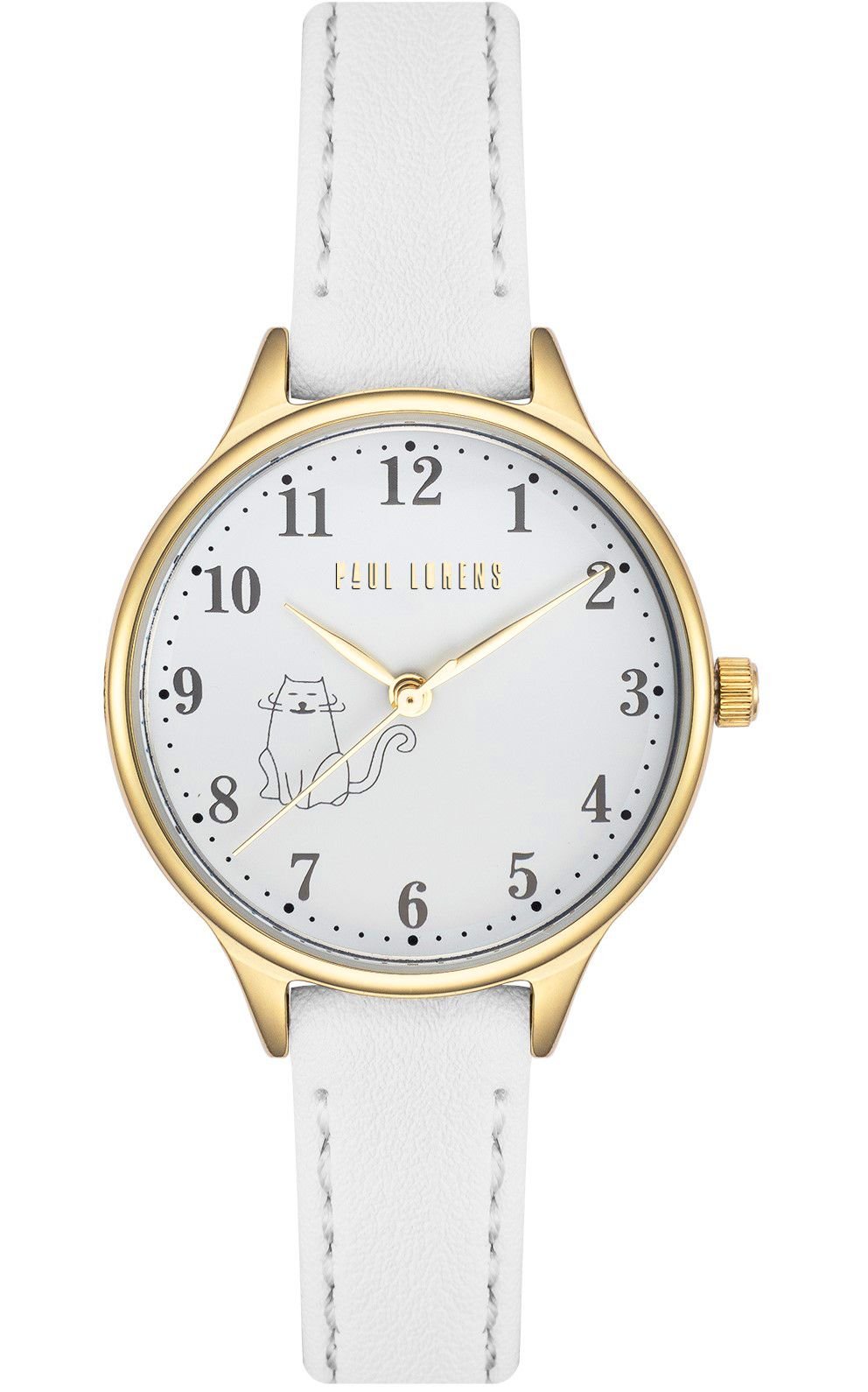 Paul Lorens Kids Watch Kotek PL12491A-3C2-2 / gold