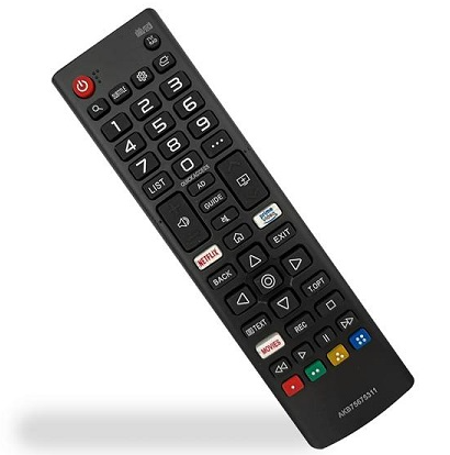 Lamex LG AKB75675311 TV Remote Control – Smart / Netflix / Prime Video