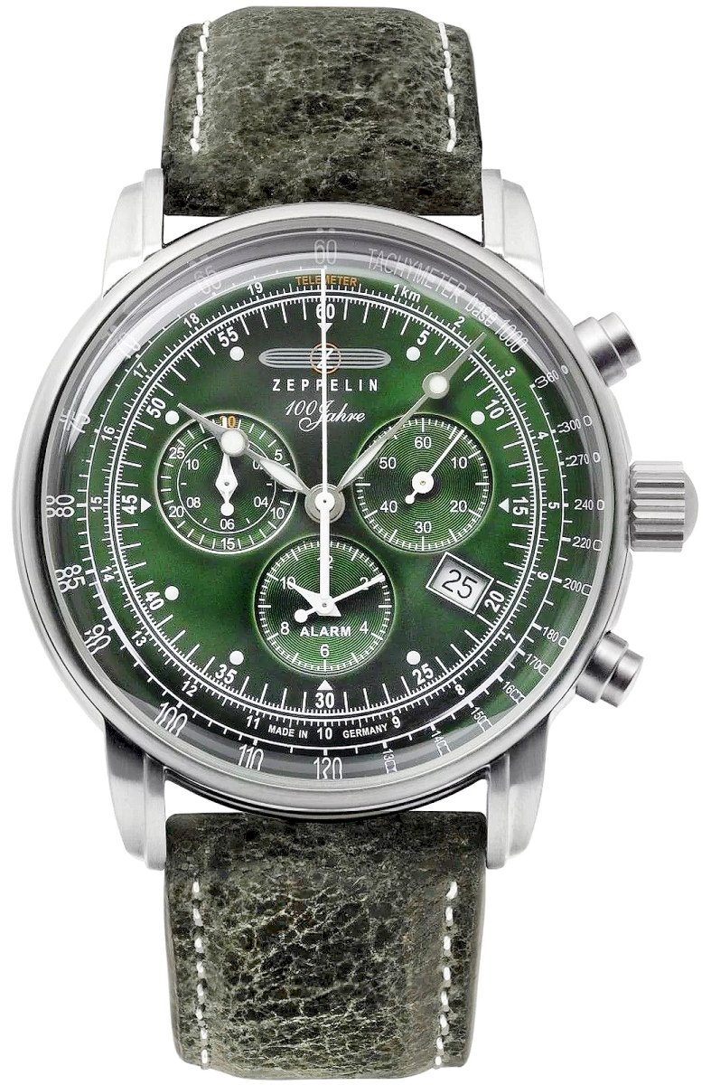Zeppelin 100 Years Chronograph Men's Watch 8680-4 / silver