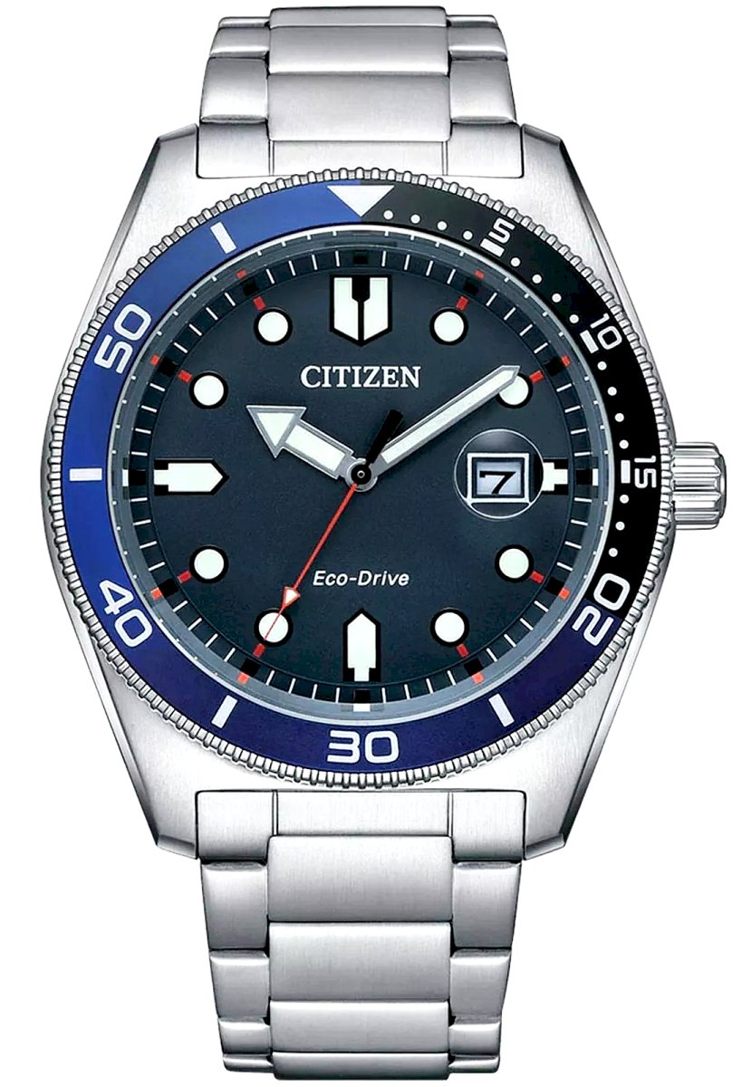 Citizen Marine Sporty Men's Watch AW1761-89L / silver-blue