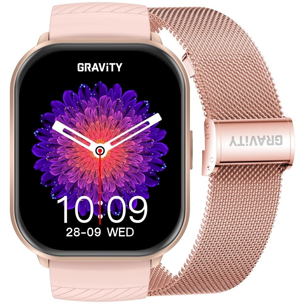 Gravity Smartwatch Strap + Bracelet GT43-1 / pink
