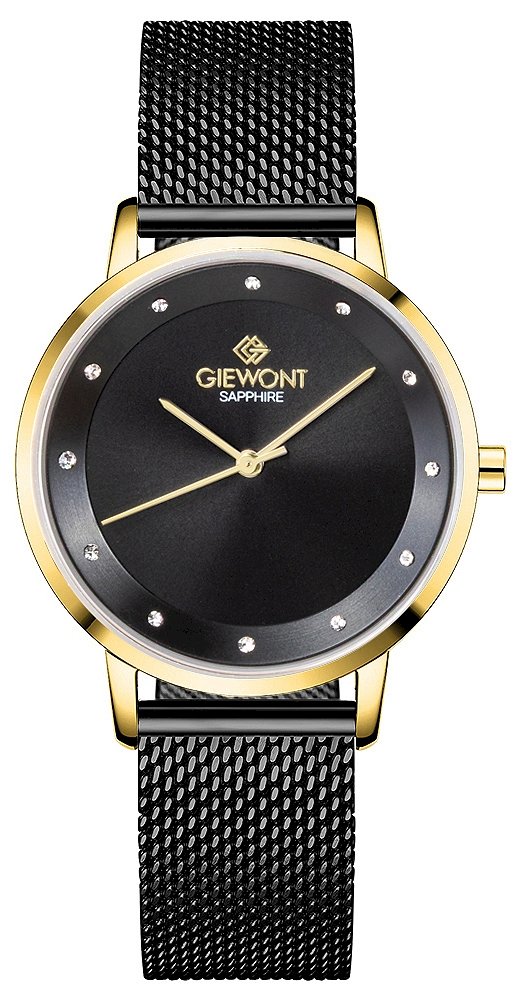 Giewont Sapphire Women's Watch GW4130-B4 / gold/black