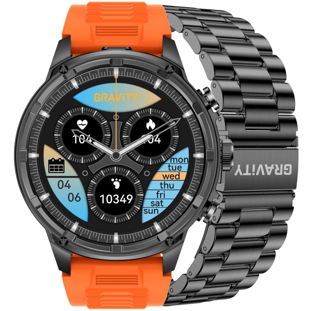 Gravity Smartwatch Strap + Bracelet GT41-4 / black